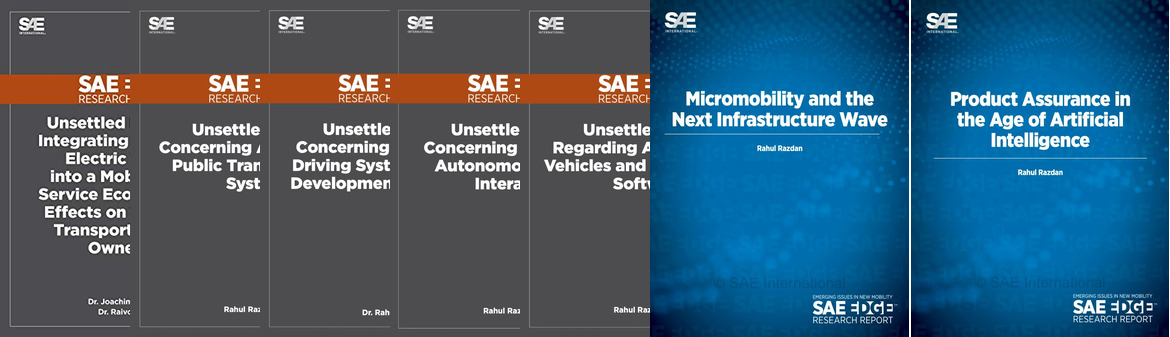 SAE EDGE Research Reports — overlapping cover collage